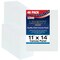 11 X 14 Inch Professional Art Canvas Board Panels 48 Pack - 8 Ounce Heavyweight Cotton Acid Free Canvases for Painting Acrylics and Watercolor (1 Case of 48 Single Canvas Painting Panels)